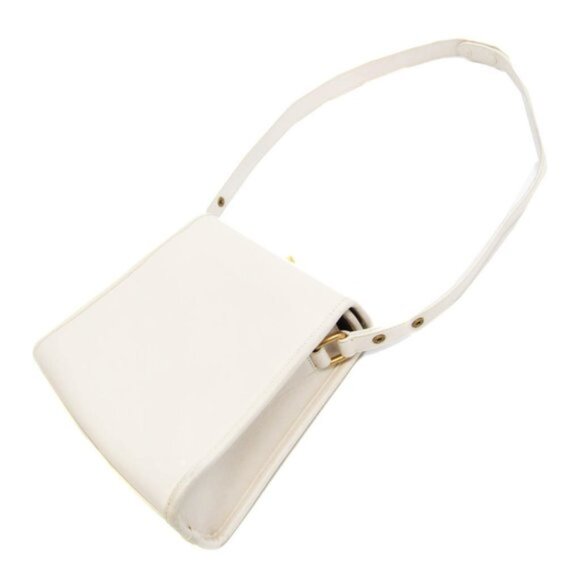 COACH One Shoulder Bag 1980-137 White Leather Mini Limited Edition Handbag - Picture 2 of 11